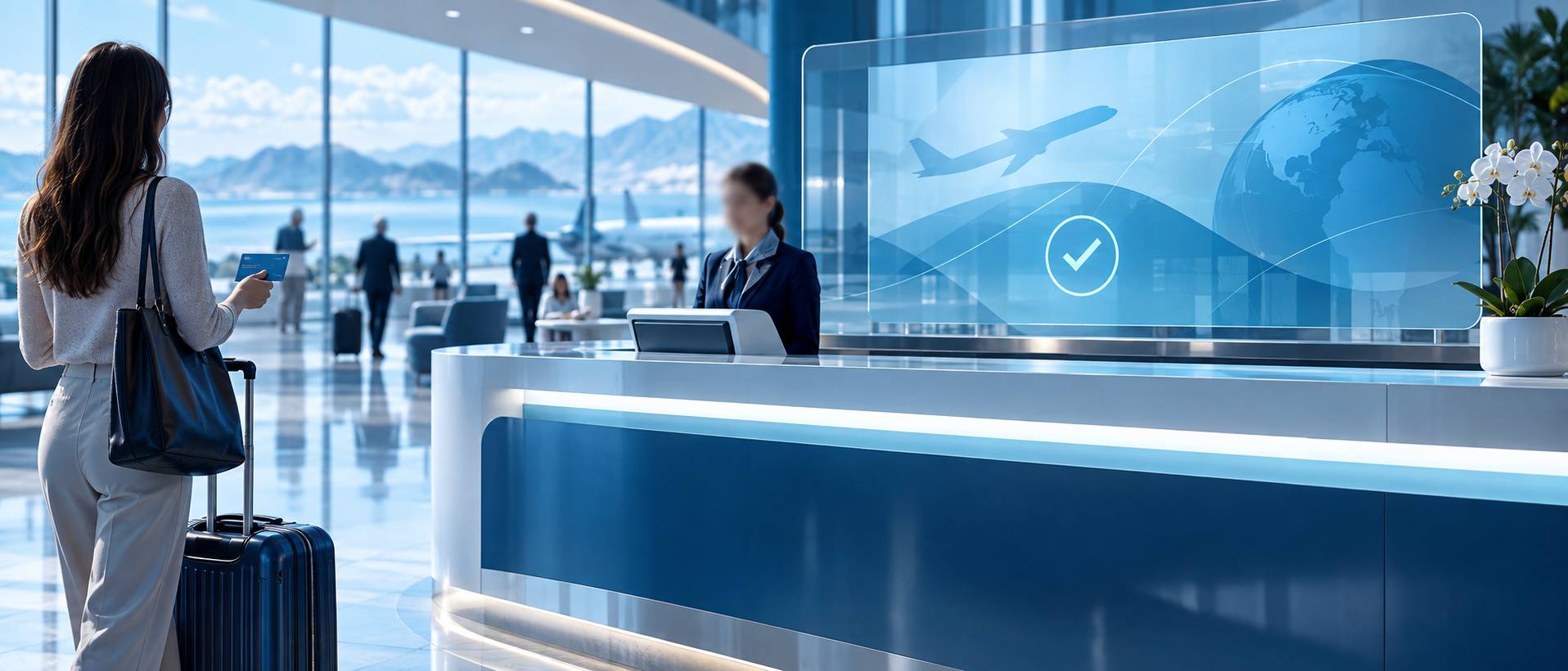 Illustration éditoriale du sujet : Air France et Air Corsica dévoilent une nouvelle plateforme d'accréditation dédiée aux résidents de Corse