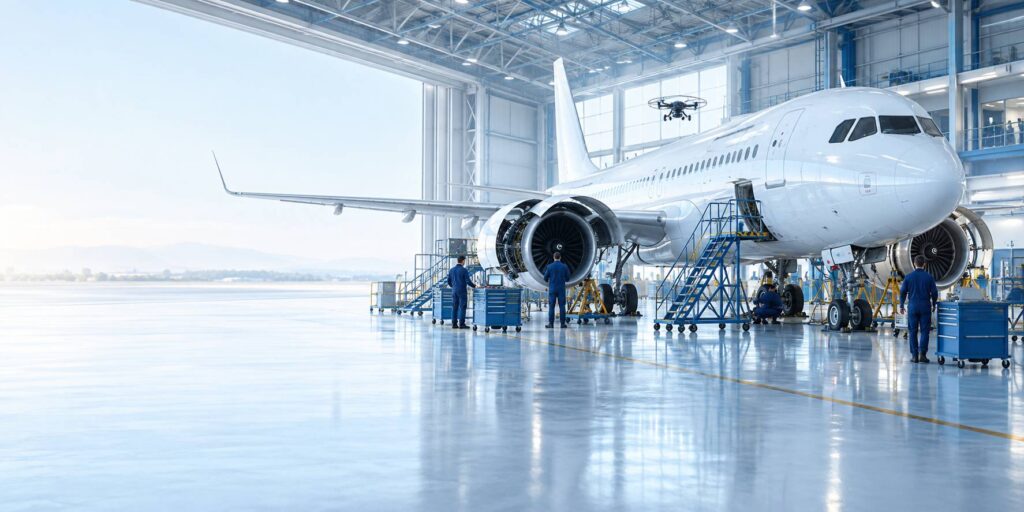 Illustration éditoriale du sujet : Air France Industries prévoit d'embaucher 1 000 nouveaux talents en deux ans