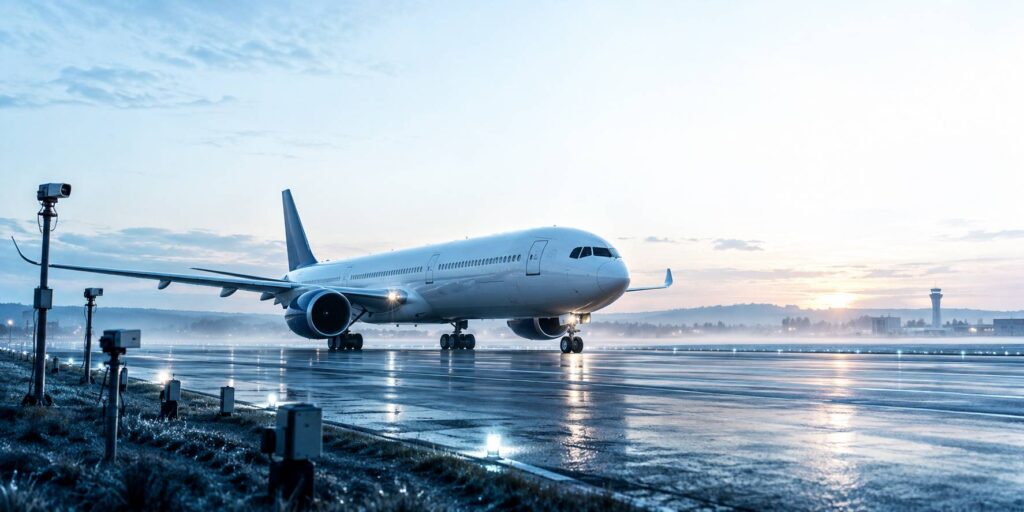 Illustration éditoriale du sujet : Airbus finalise le projet innovant ATTOL pour un avion à autonomie accrue