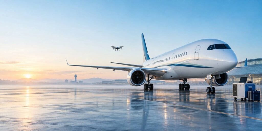 Illustration éditoriale du sujet : Gulfstream dévoile son nouvel avion G650 : une prouesse d'innovation et de luxe aérien