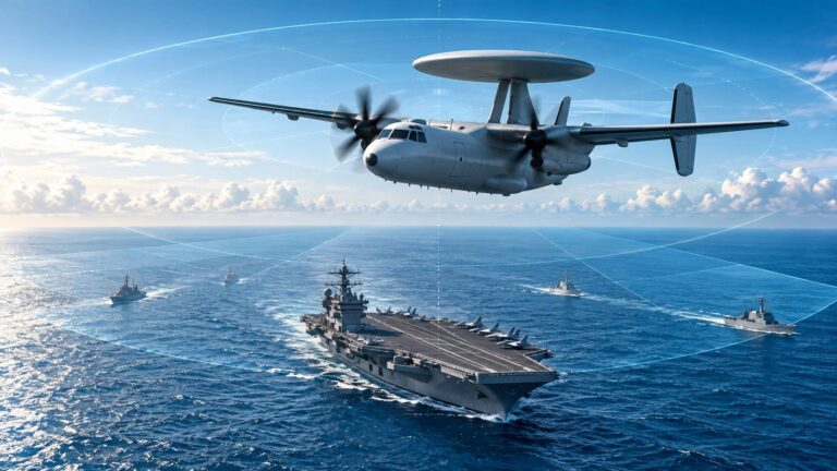 L&rsquo;E-2C Hawkeye : la sentinelle aérienne indispensable de l&rsquo;aéronavale