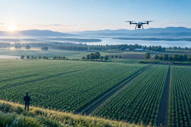 Les drones agricoles : comment optimisent-ils le travail dans les champs ?