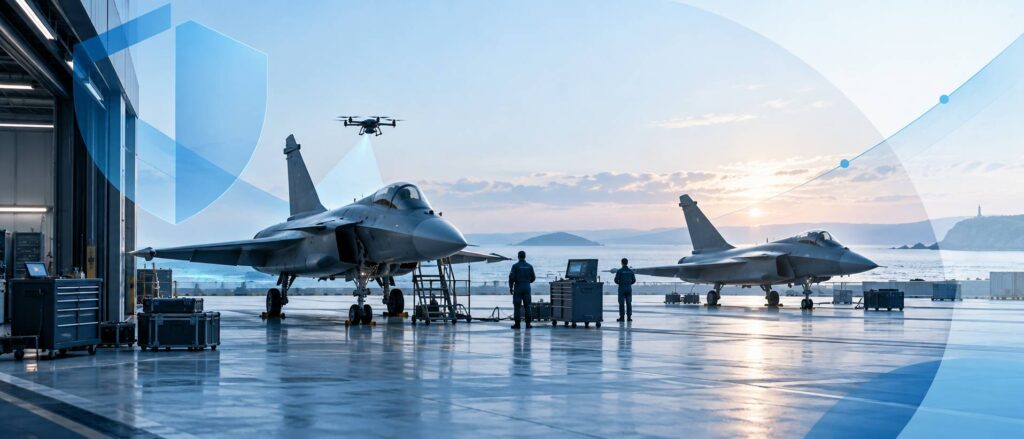 Illustration éditoriale du sujet : Taïwan et Dassault Aviation renforcent leur partenariat avec un nouveau contrat de maintenance pour les Mirage 2000-5